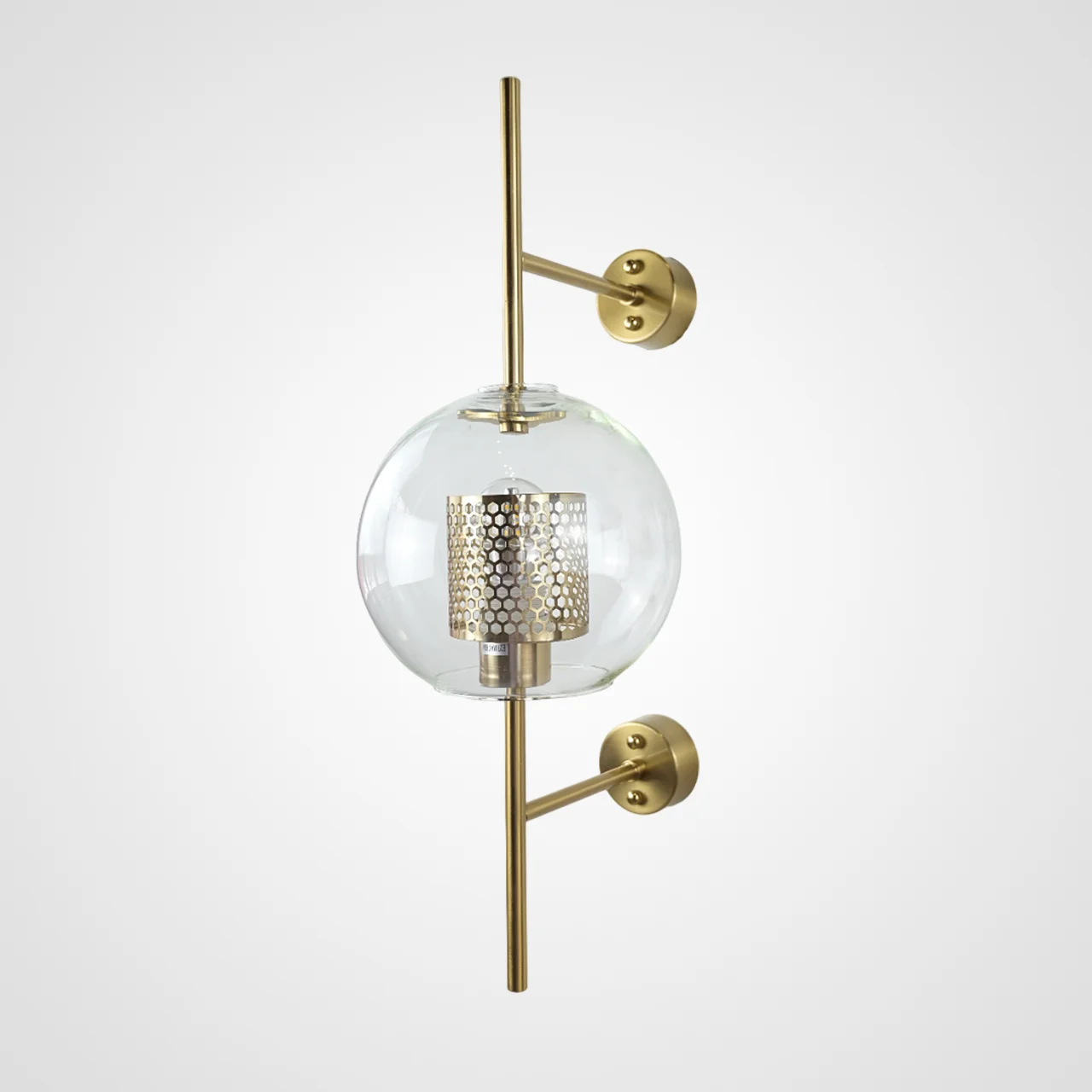 Настенный светильник CATCH WALL ball L55 brass - миниатюра 2