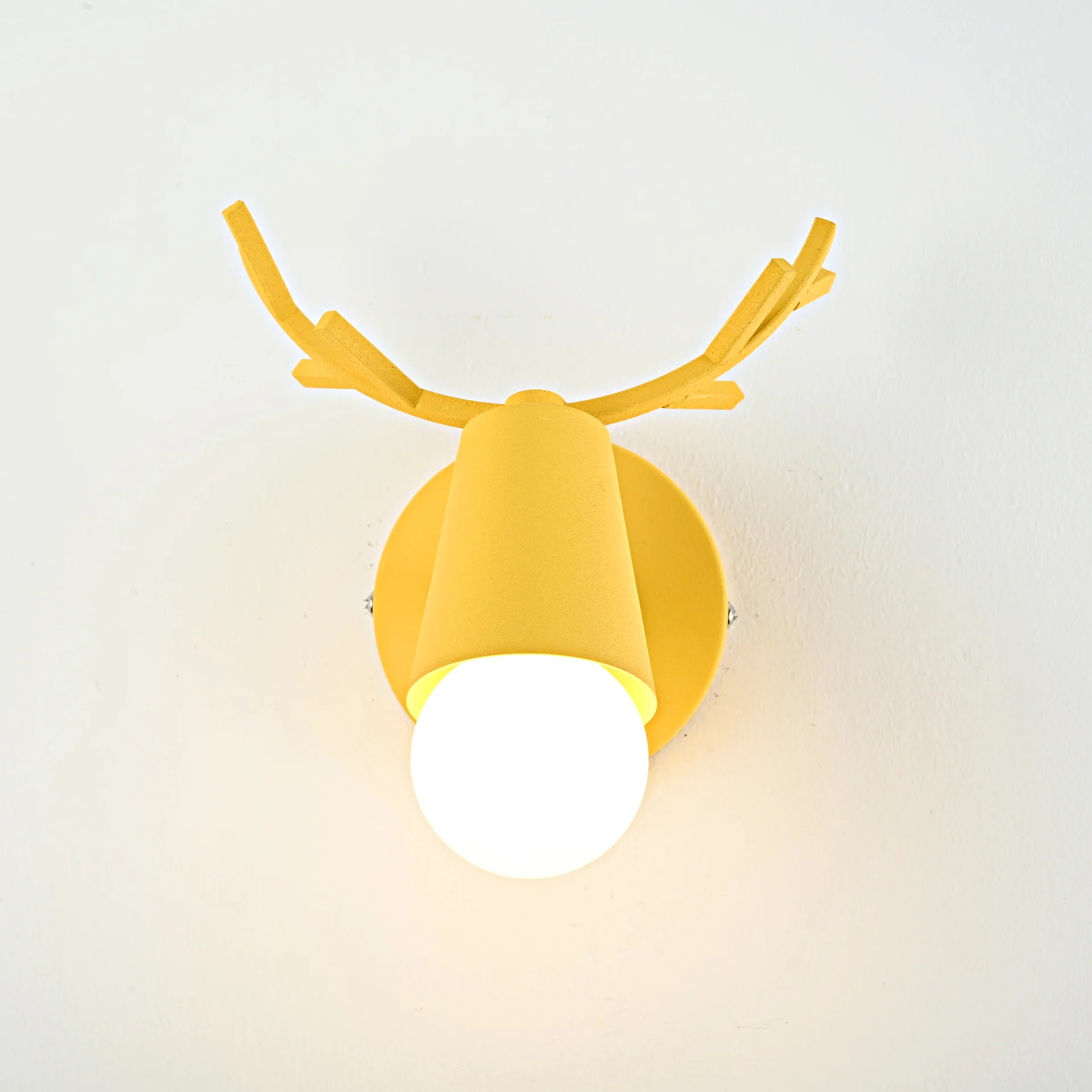 Бра с рожками DEER A Yellow - миниатюра 5