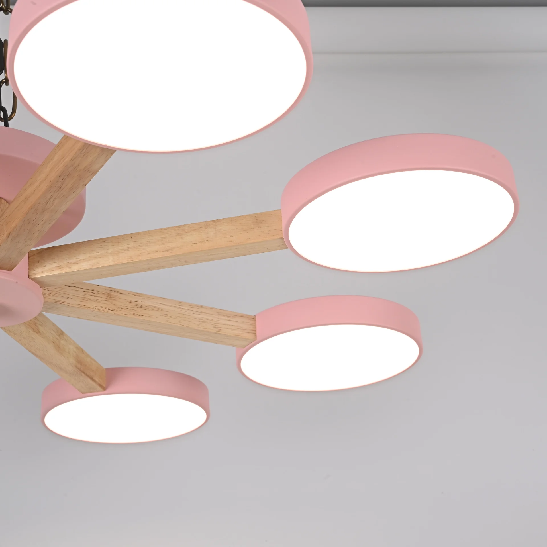 Потолочная люстра TURNA 8 Pink - миниатюра 6
