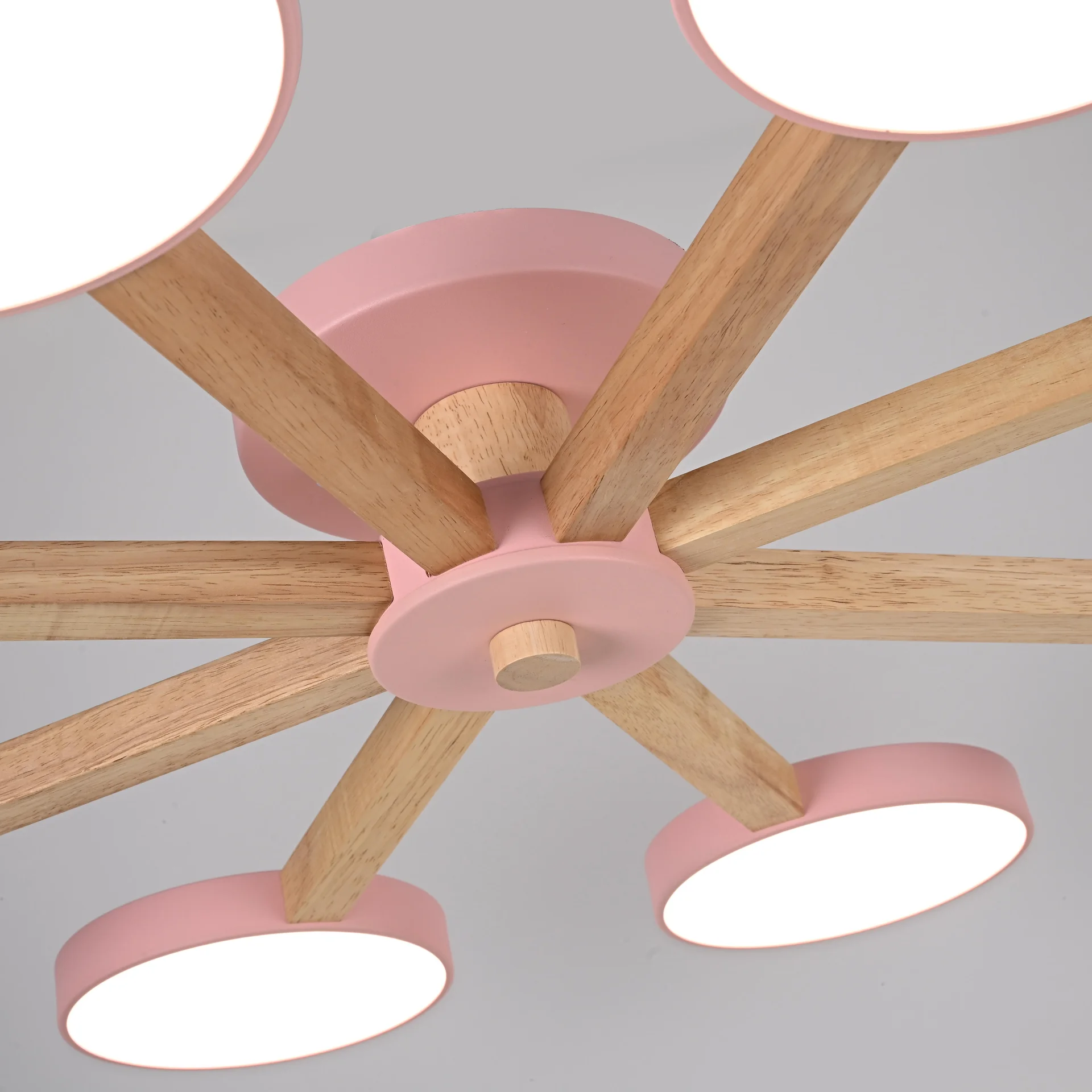 Потолочная люстра TURNA 8 Pink - миниатюра 7