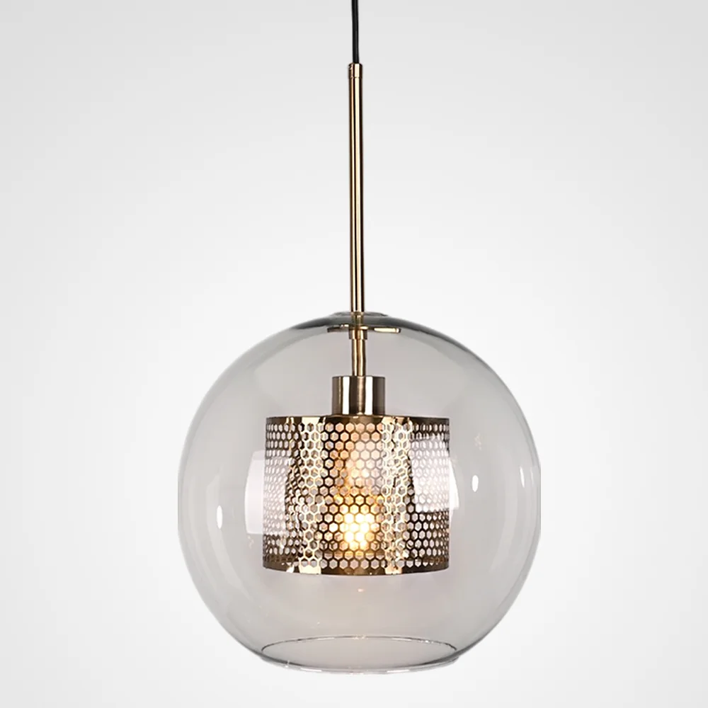 Подвесной светильник CATCH brass D30 - изображение 1