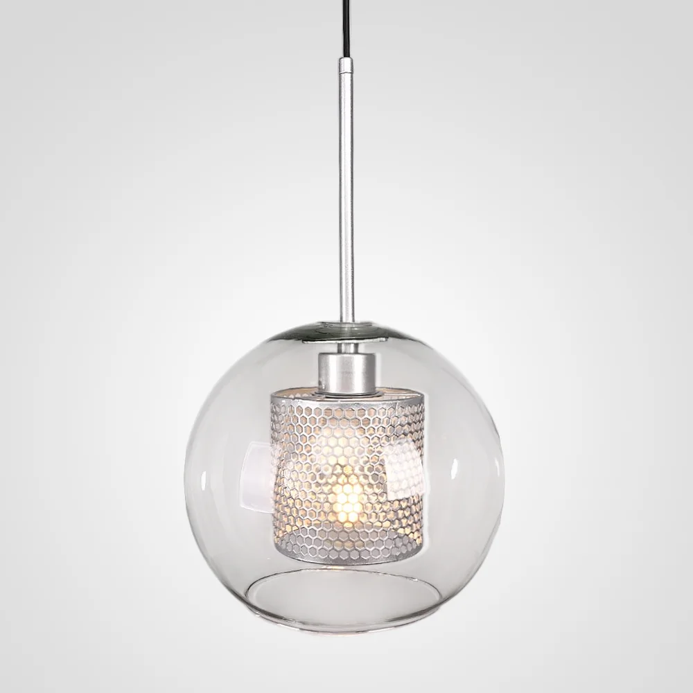 Подвесной светильник CATCH silver D24 - изображение 1
