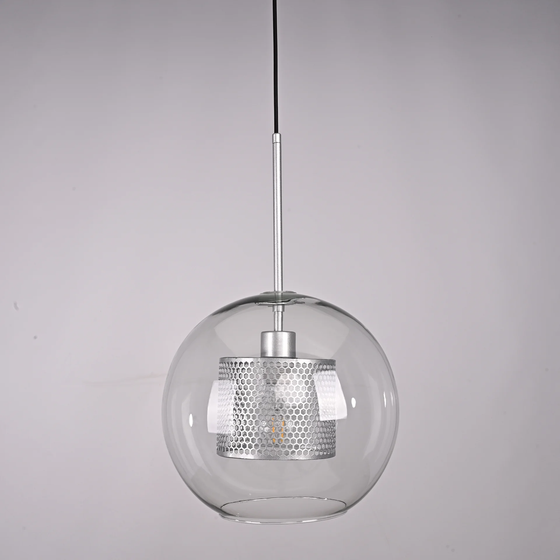 Подвесной светильник CATCH silver D30 - миниатюра 3