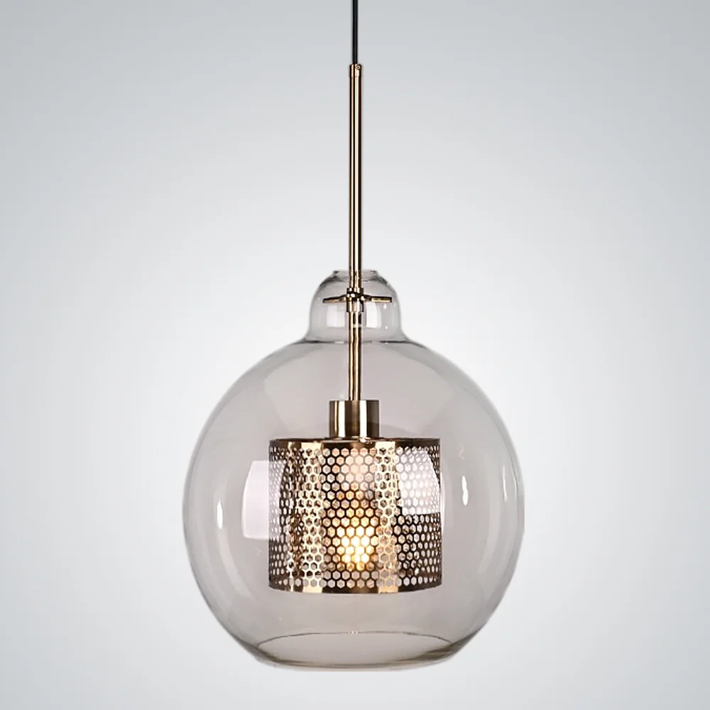 Подвесной светильник CATCH F pear brass D30 - изображение 1