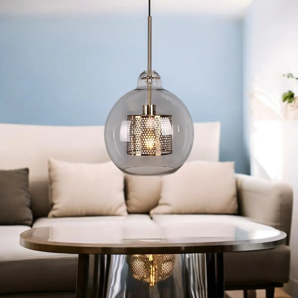 Подвесной светильник CATCH F pear brass D30 - миниатюра 2