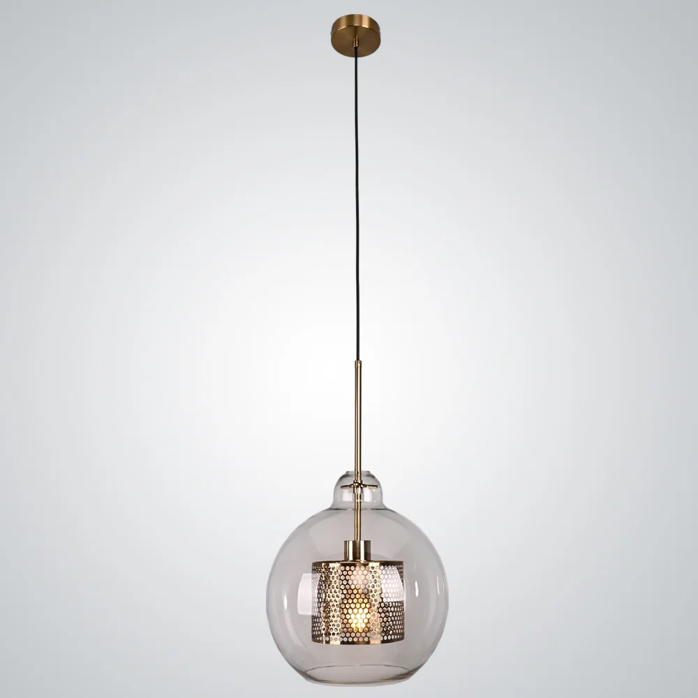 Подвесной светильник CATCH F pear brass D30 - миниатюра 8