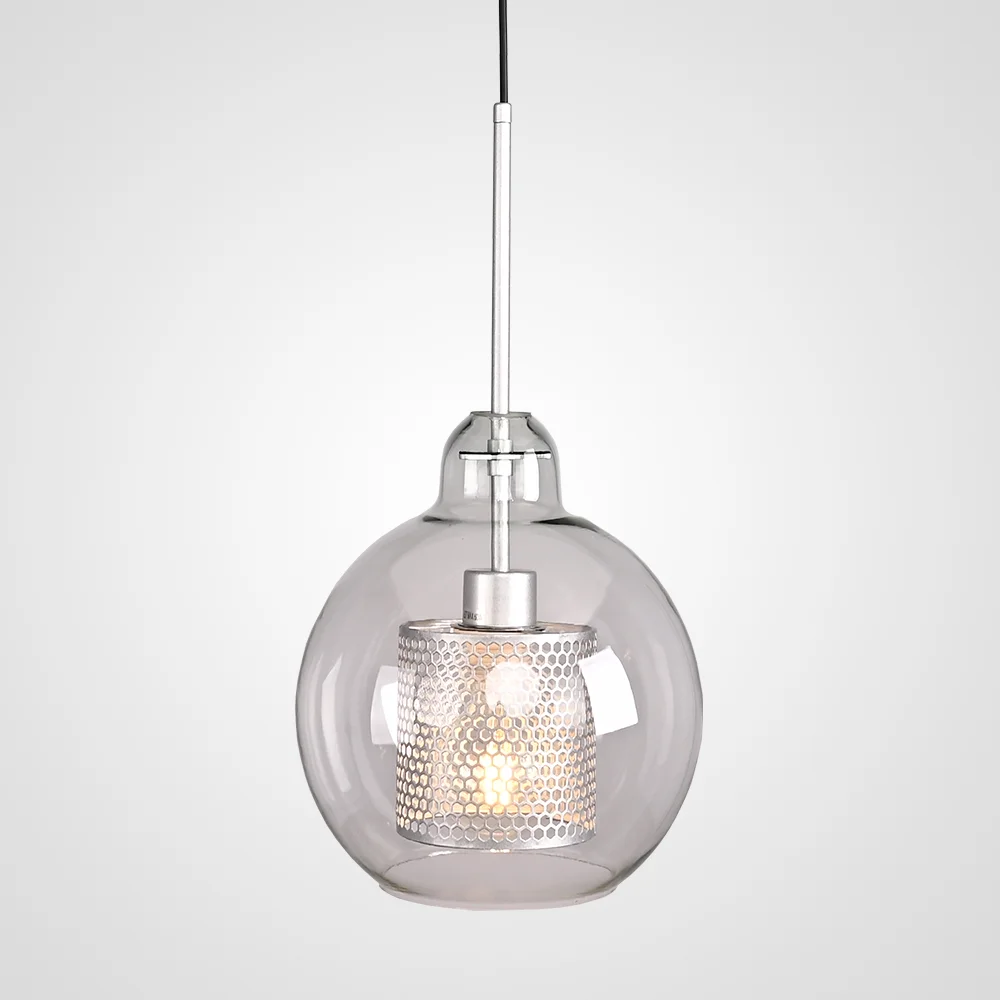 Подвесной светильник CATCH F pear silver D25 - изображение 1