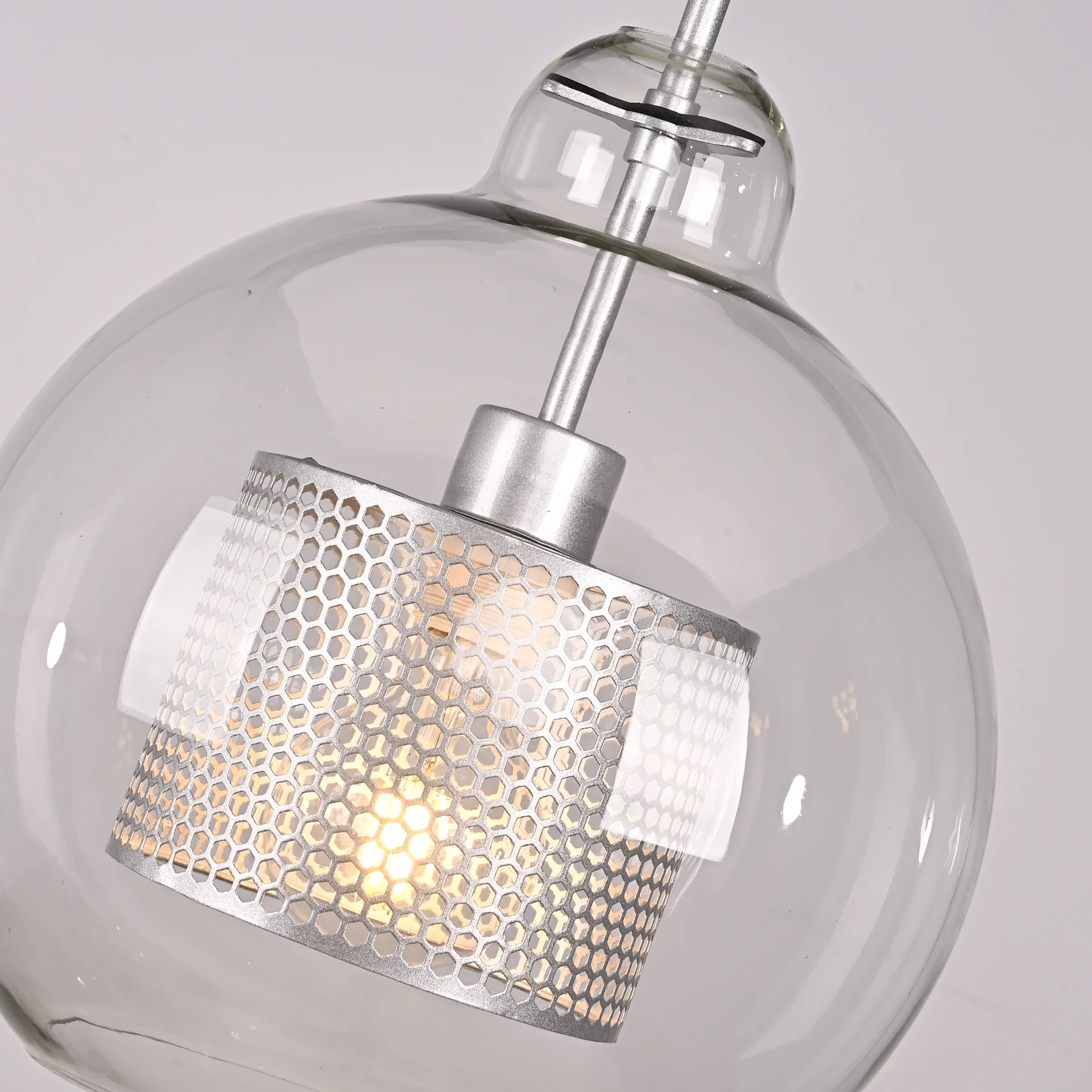 Подвесной светильник CATCH F pear silver D25 - миниатюра 2