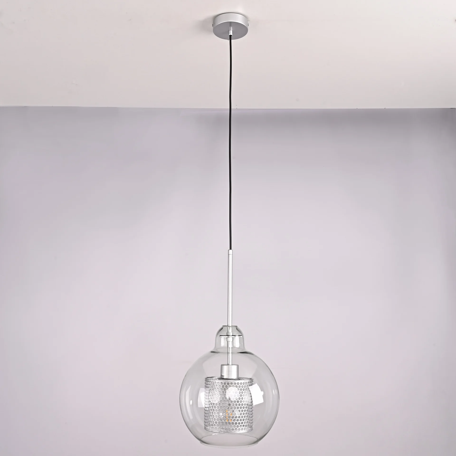 Подвесной светильник CATCH F pear silver D25 - миниатюра 4