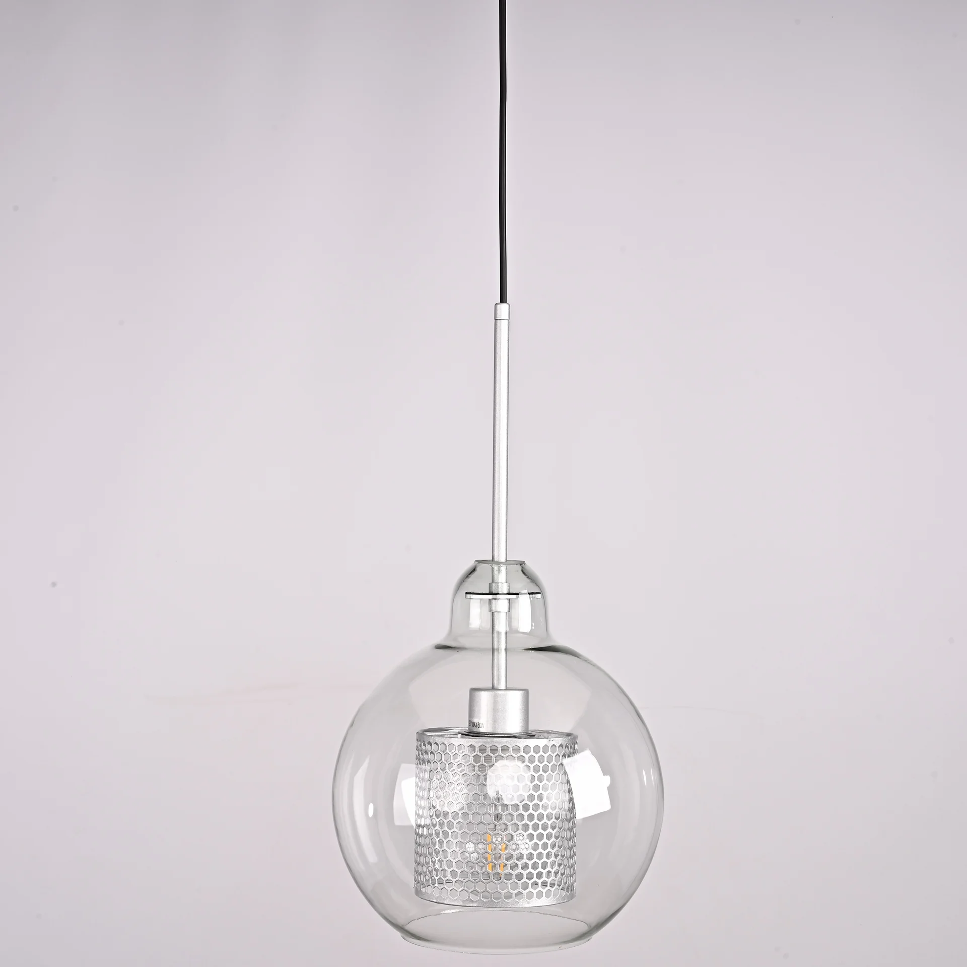 Подвесной светильник CATCH F pear silver D25 - миниатюра 5