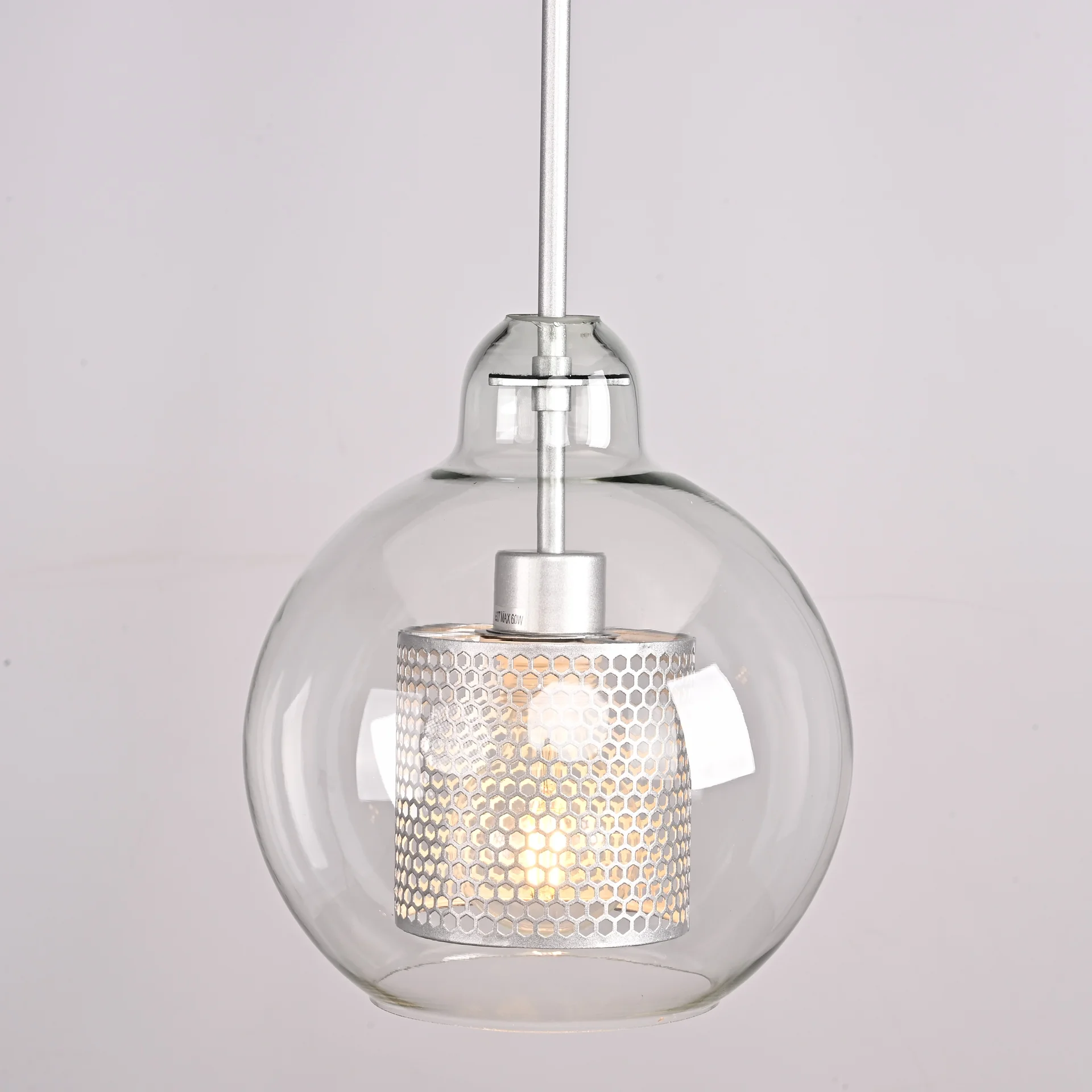 Подвесной светильник CATCH F pear silver D25 - миниатюра 7