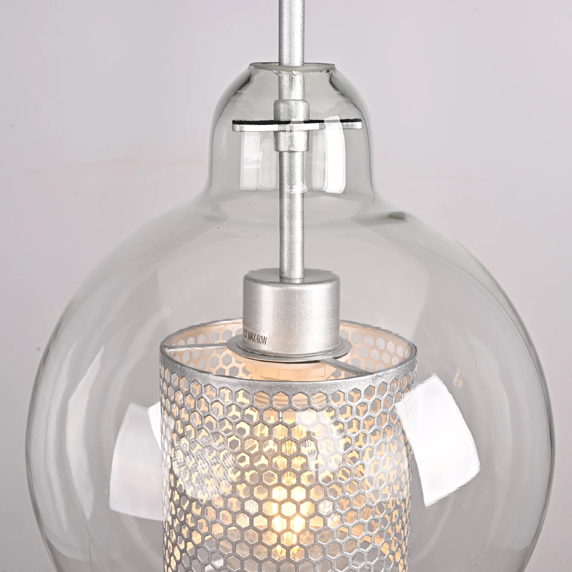 Подвесной светильник CATCH F pear silver D25 - миниатюра 9