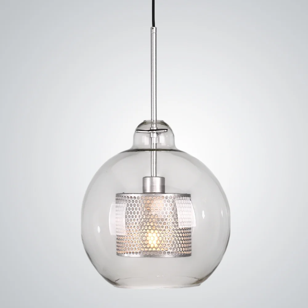 Подвесной светильник CATCH F pear silver D30 - изображение 1