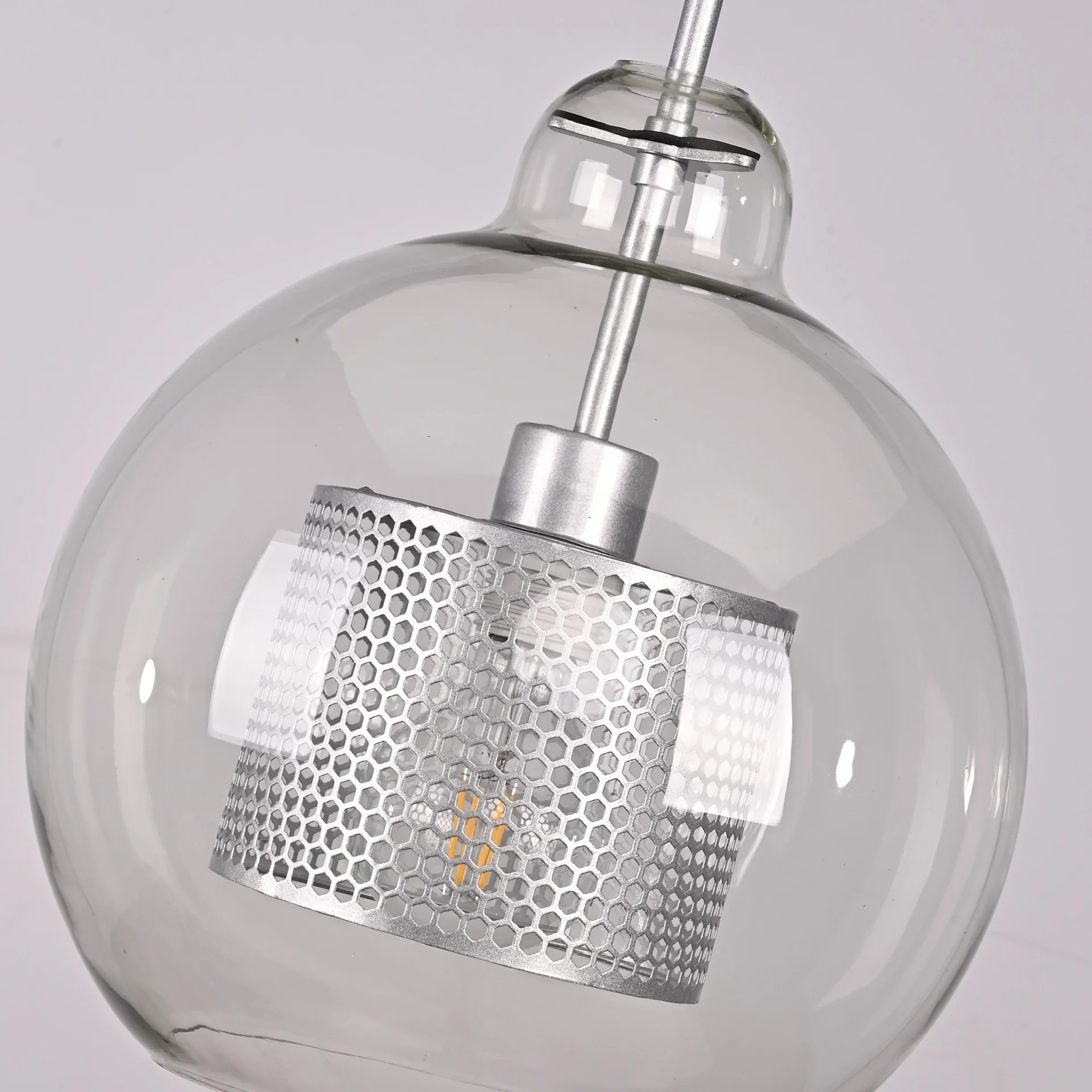 Подвесной светильник CATCH F pear silver D30 - миниатюра 7