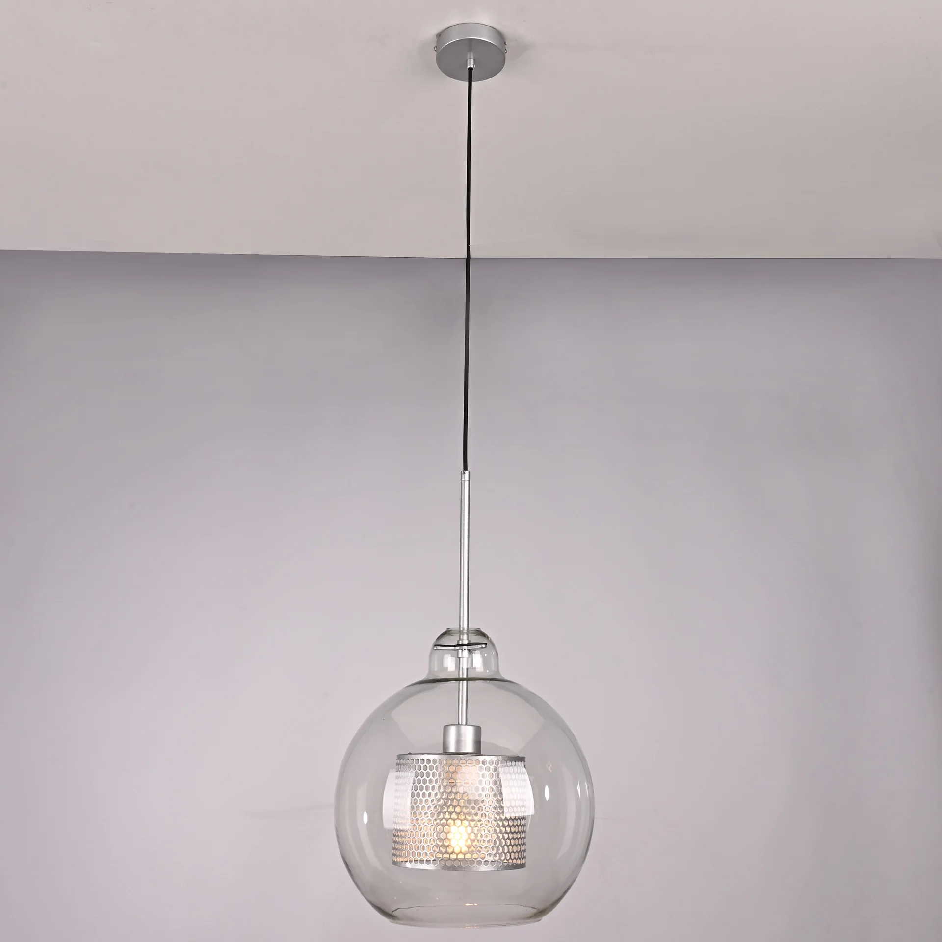 Подвесной светильник CATCH F pear silver D30 - миниатюра 8