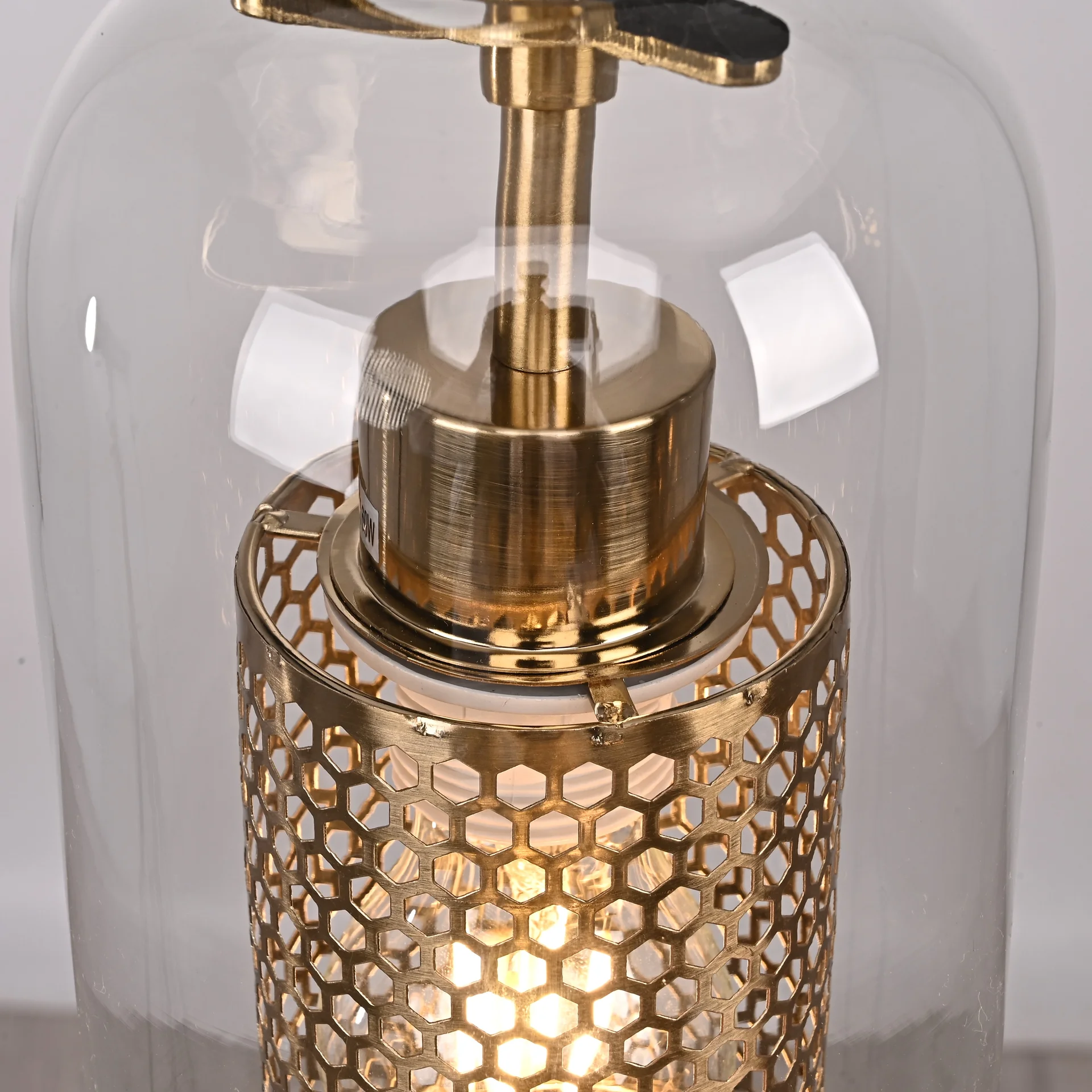 Подвесной светильник CATCH F cylinder brass D12 - миниатюра 3