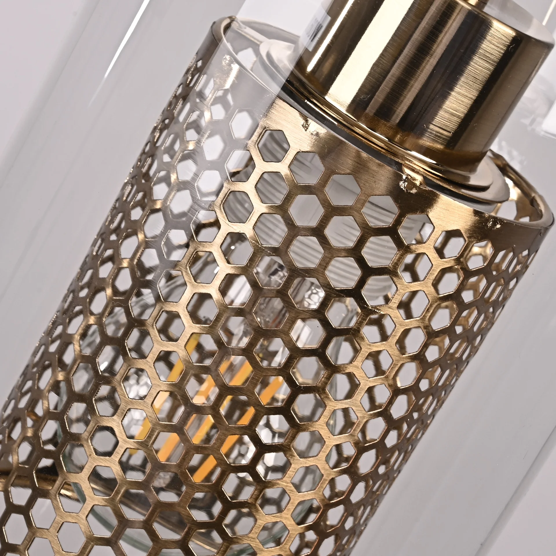 Подвесной светильник CATCH F cylinder brass D12 - миниатюра 8