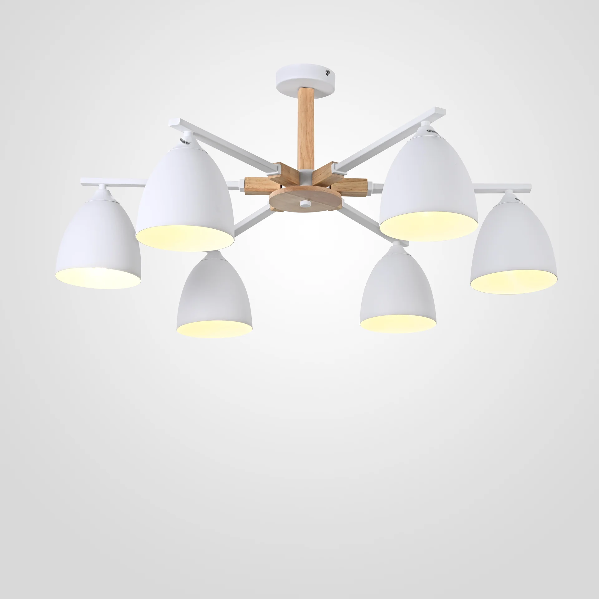 Потолочная люстра NOA 6 White - изображение 1