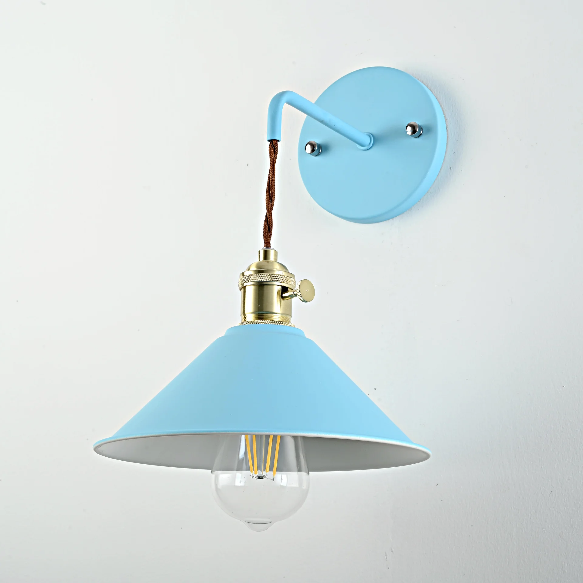 Бра с подвесным плафоном BRAID WALL Blue - миниатюра 20