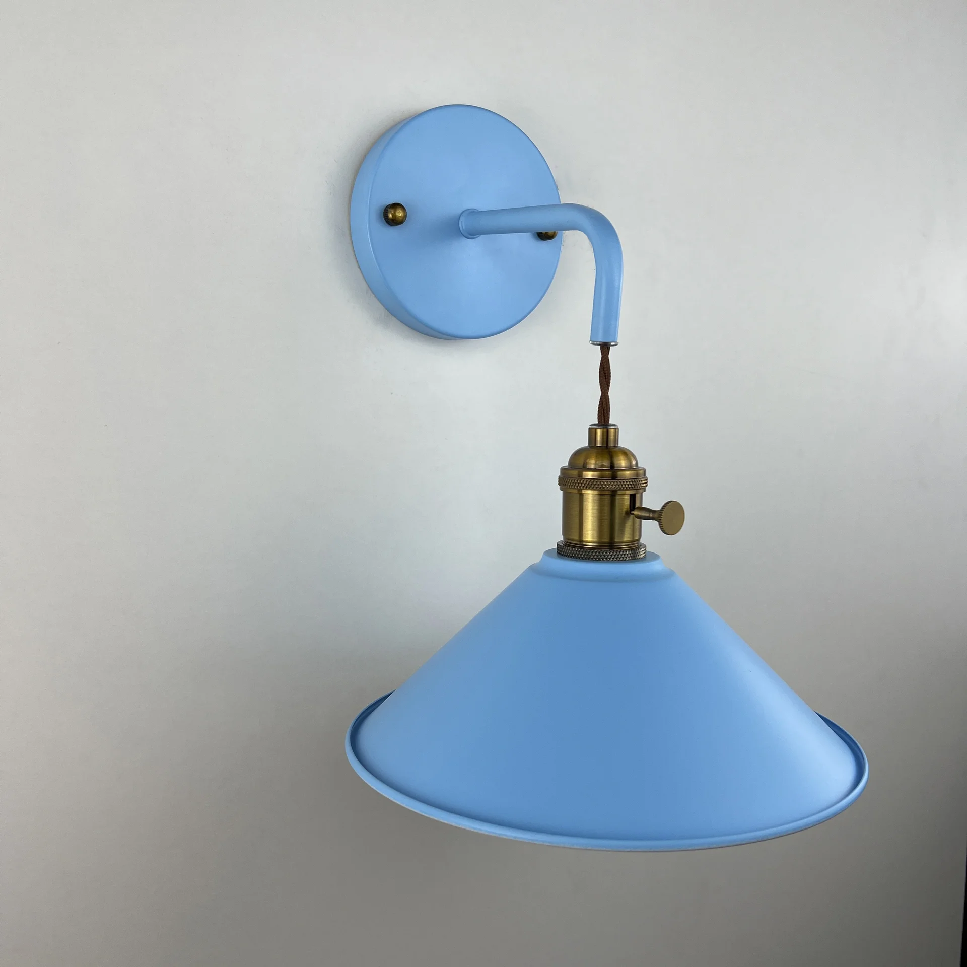 Бра с подвесным плафоном BRAID WALL Blue - миниатюра 4