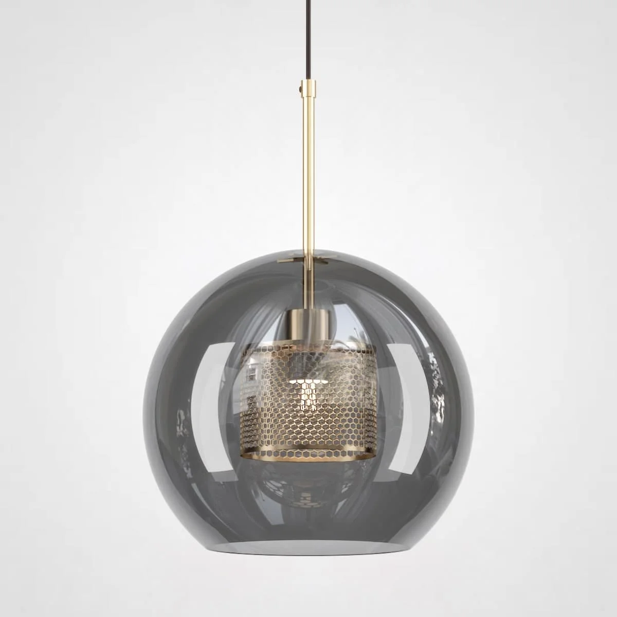 Подвесной светильник CATCH SMOKY D24 - изображение 1