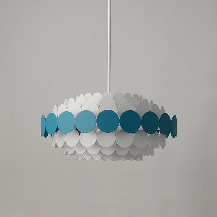 Люстра на штанге ASOLA D80 Blue by ImperiumLoft - миниатюра 2