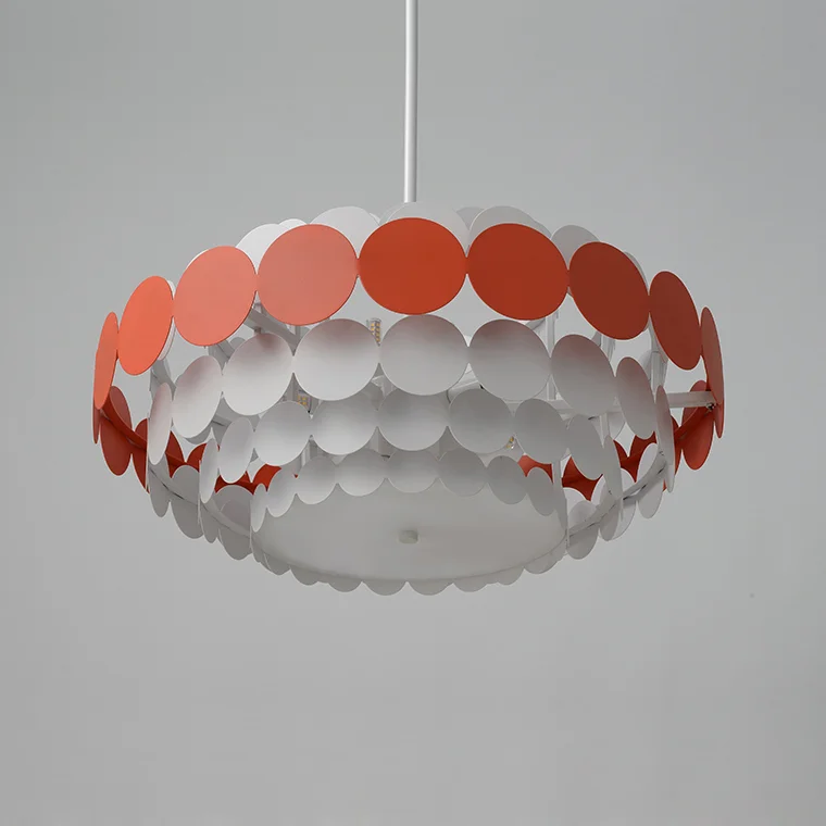 Люстра на штанге ASOLA D80 Red by ImperiumLoft - миниатюра 3
