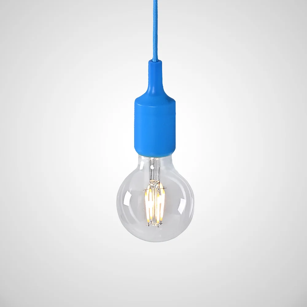 Подвесной светильник Muuto E27 Blue - изображение 1