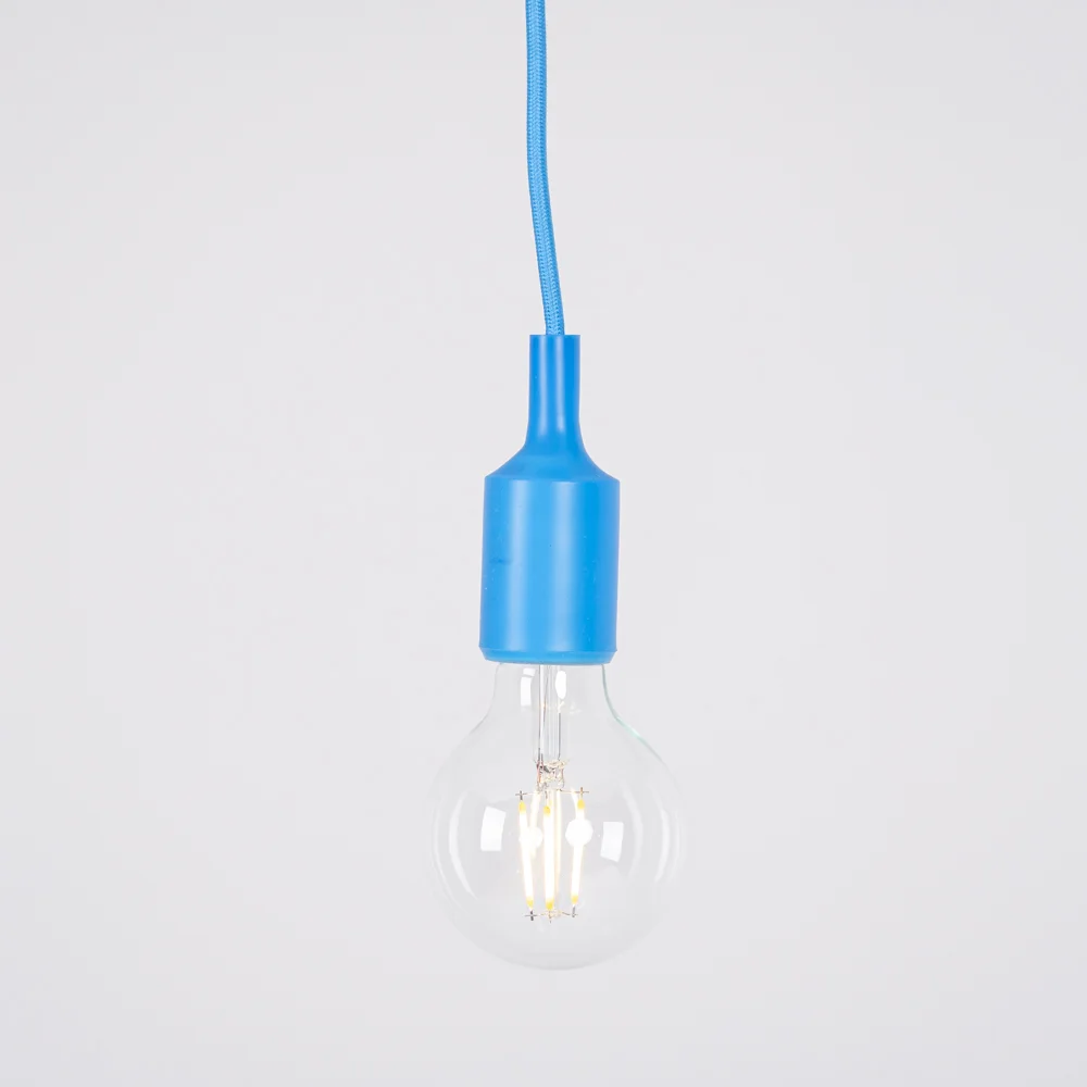 Подвесной светильник Muuto E27 Blue - миниатюра 12