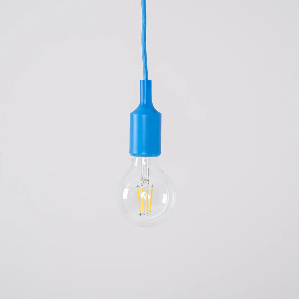 Подвесной светильник Muuto E27 Blue - миниатюра 13