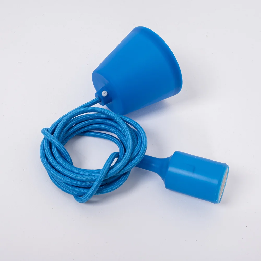 Подвесной светильник Muuto E27 Blue - миниатюра 14