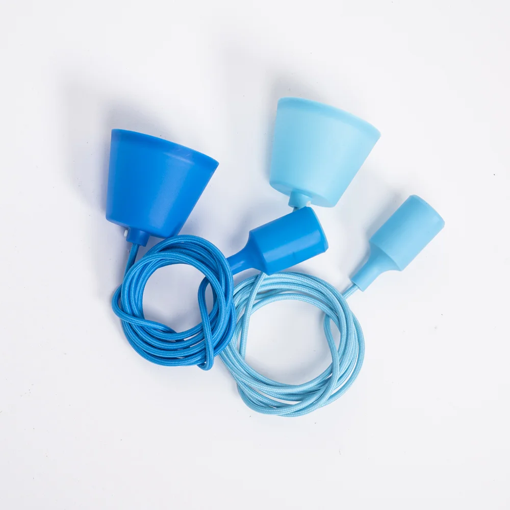Подвесной светильник Muuto E27 Blue - миниатюра 2