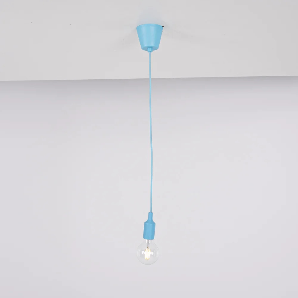 Подвесной светильник Muuto E27 Turquoise - миниатюра 13
