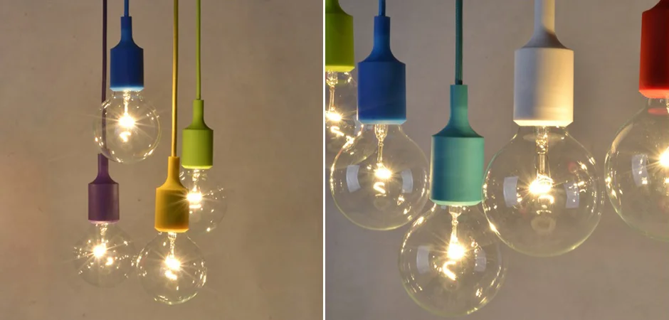 Подвесной светильник Muuto E27 Turquoise - миниатюра 7