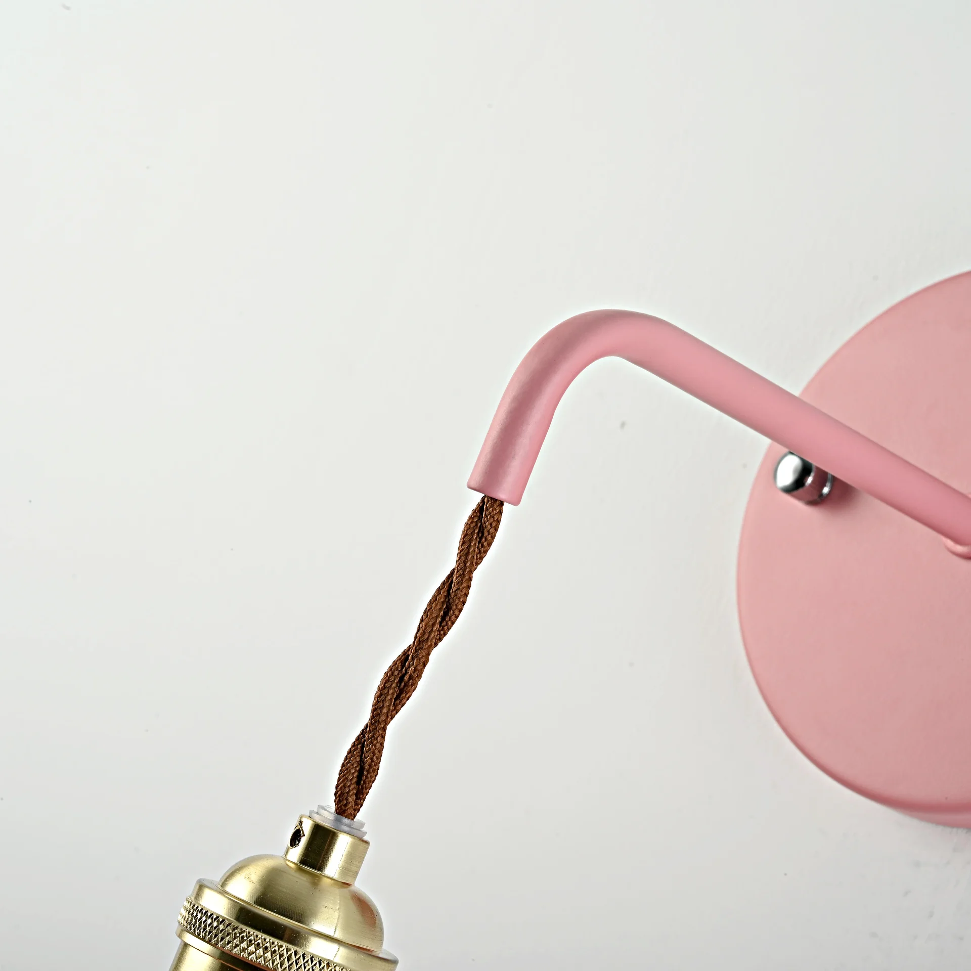 Бра с подвесным плафоном BRAID WALL Pink - миниатюра 12