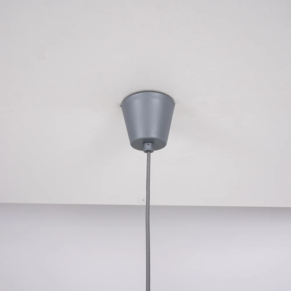 Подвесной светильник Muuto E27 Grey - миниатюра 11