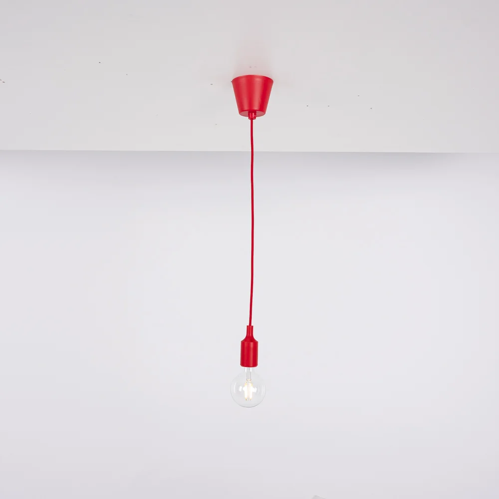 Подвесной светильник Muuto E27 Red - миниатюра 7