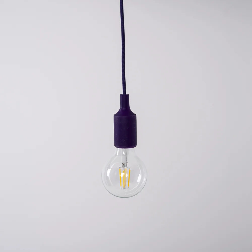Подвесной светильник Muuto E27 Violet - миниатюра 11