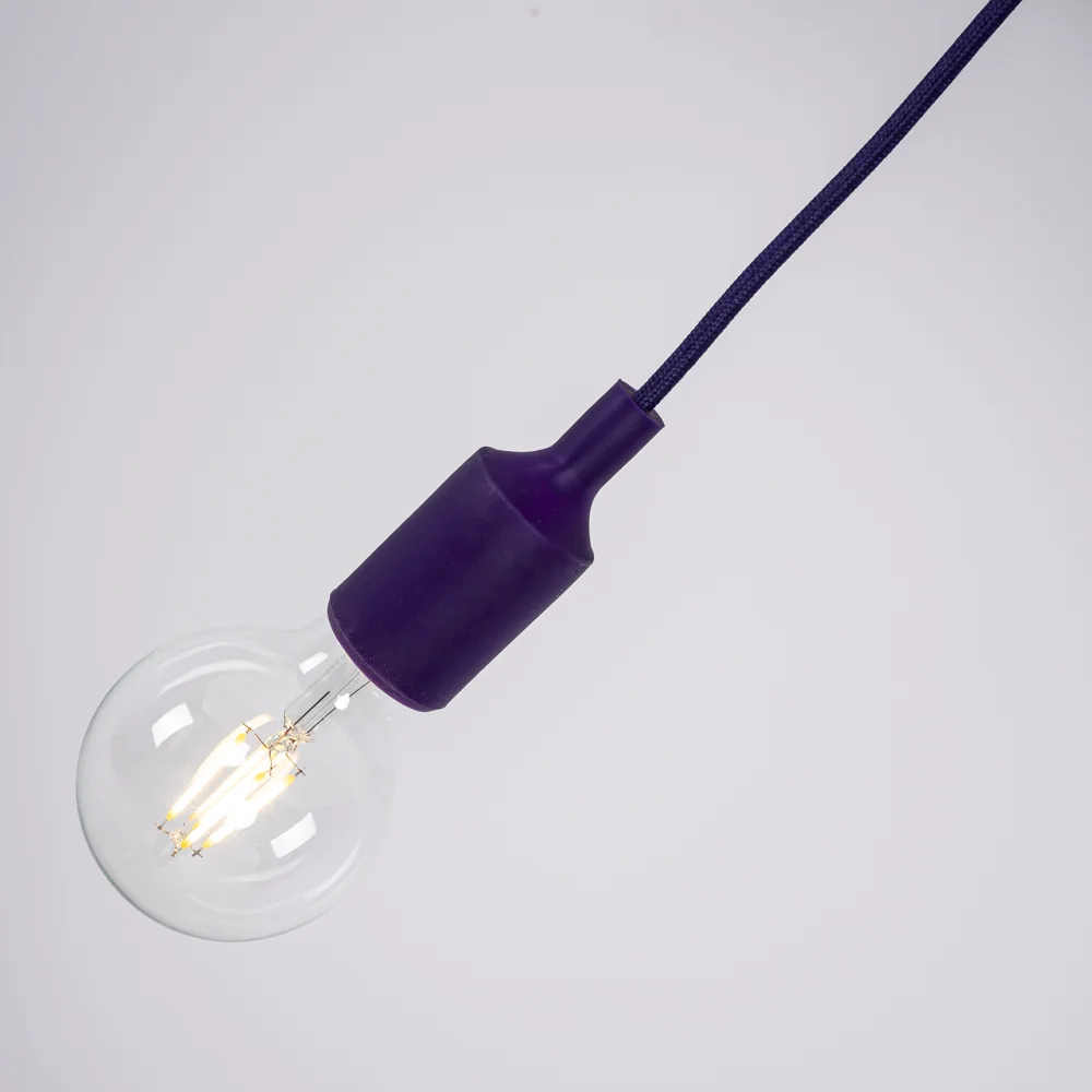 Подвесной светильник Muuto E27 Violet - миниатюра 9