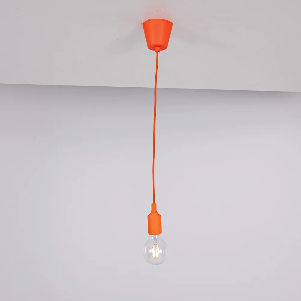 Подвесной светильник Muuto E27 Orange - миниатюра 8