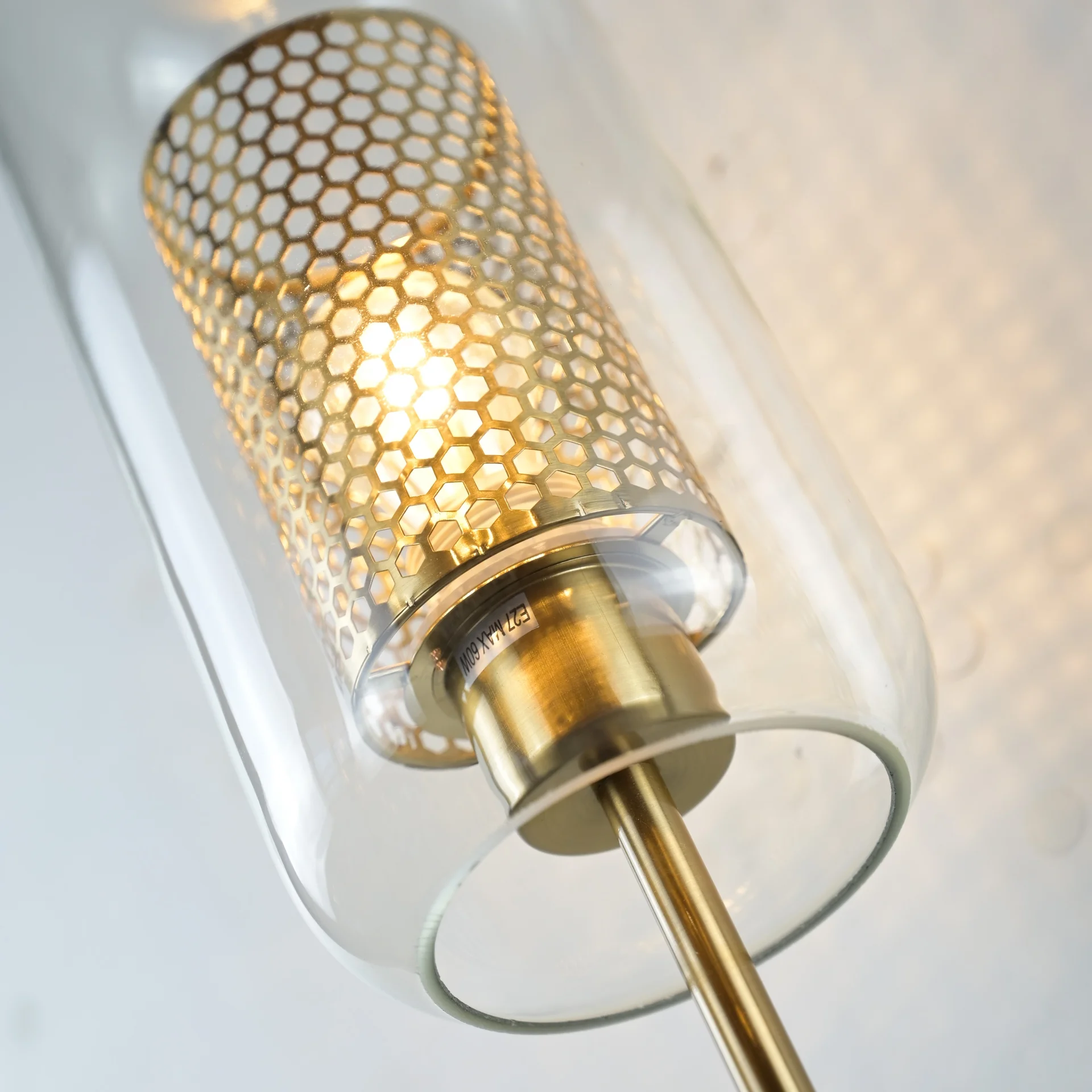 Настенный светильник CATCH WALL cylinder L67 brass - миниатюра 6