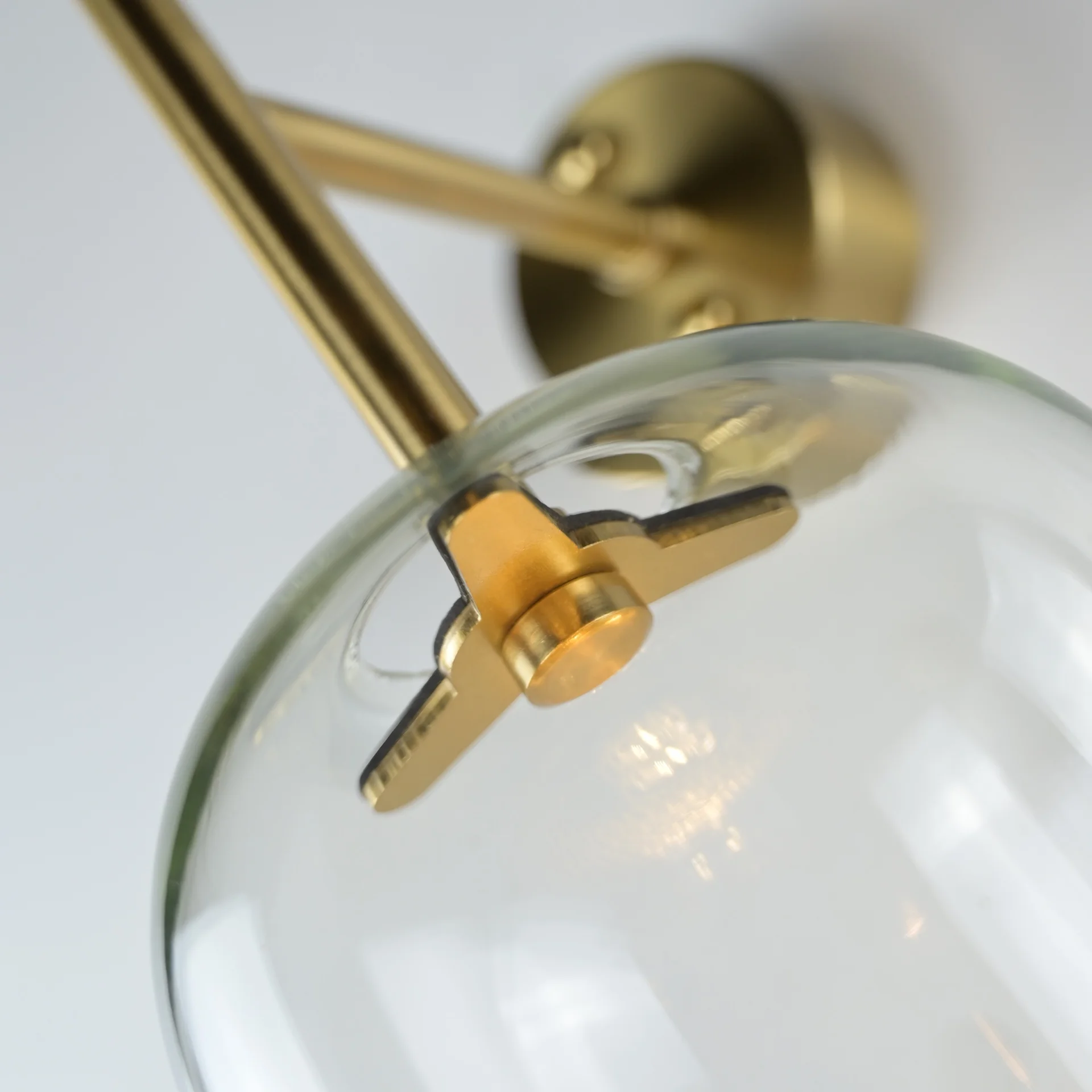 Настенный светильник CATCH WALL cylinder L67 brass - миниатюра 7