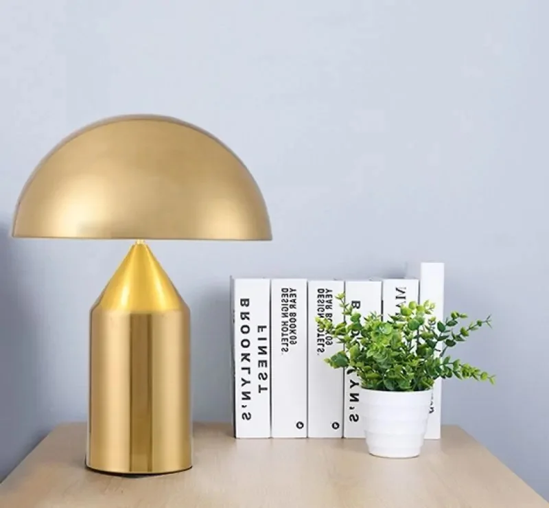 Настольная лампа Atollo Table Lamp white H50 - миниатюра 4