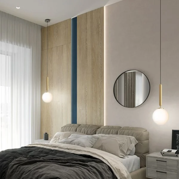 Подвесной светильник RAFFIN Gold/White - миниатюра 2