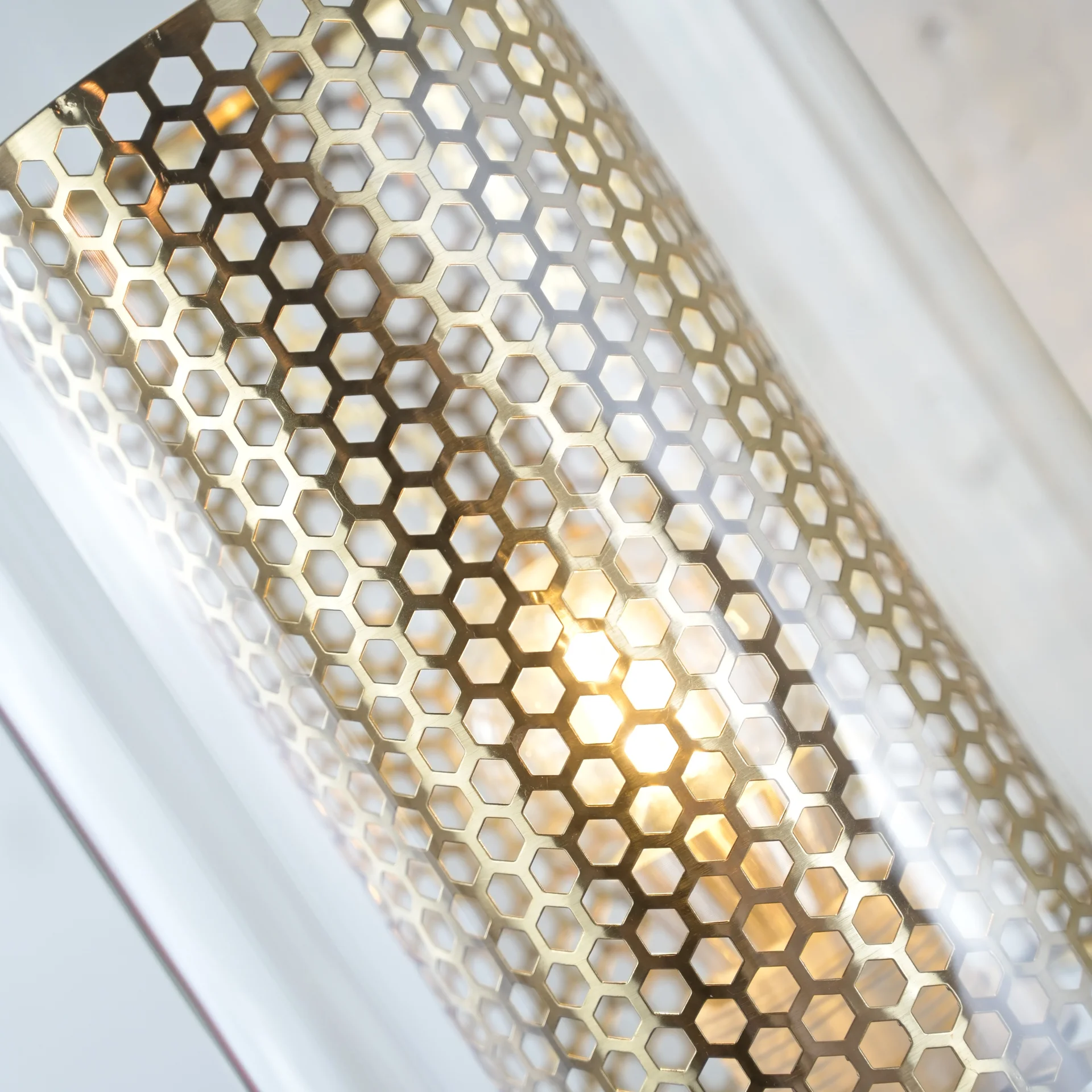 Настенный светильник CATCH WALL cylinder L78 brass - миниатюра 5