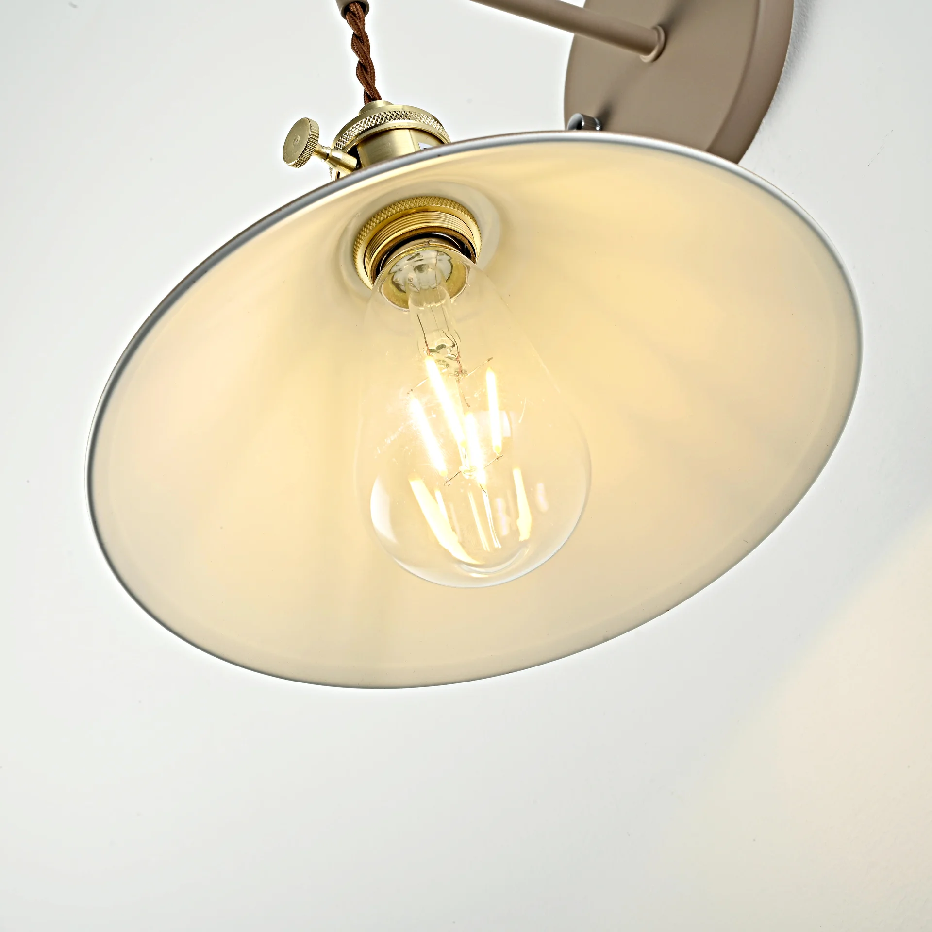 Бра с подвесным плафоном BRAID WALL Khaki - миниатюра 13