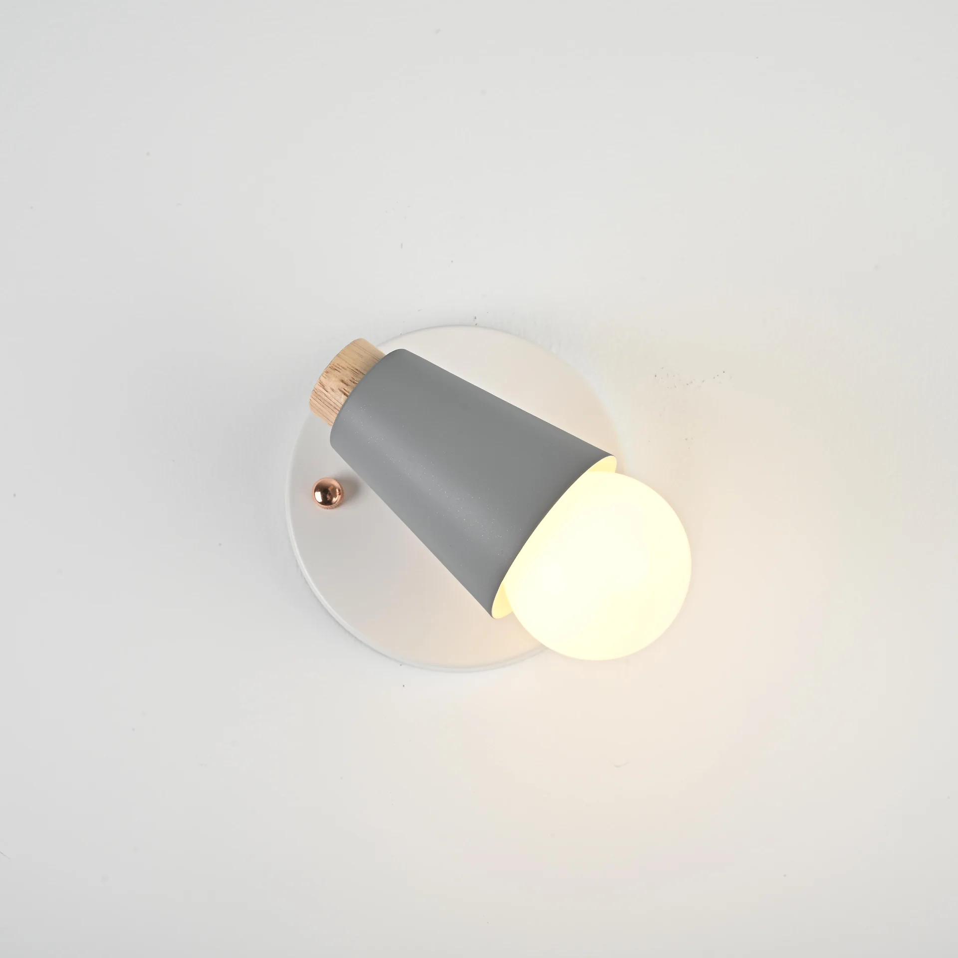 Настенный светильник ROTARY WALL Серый - миниатюра 3