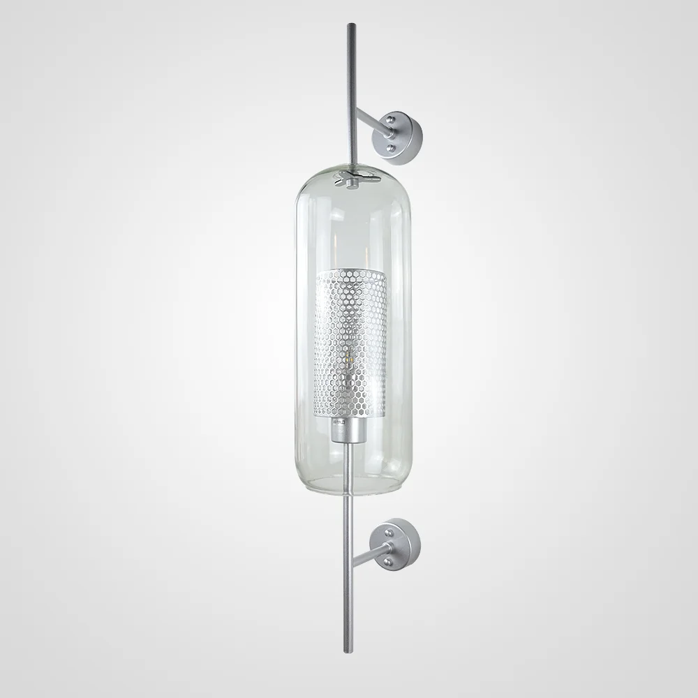 Настенный светильник CATCH WALL cylinder L78 stell - изображение 1