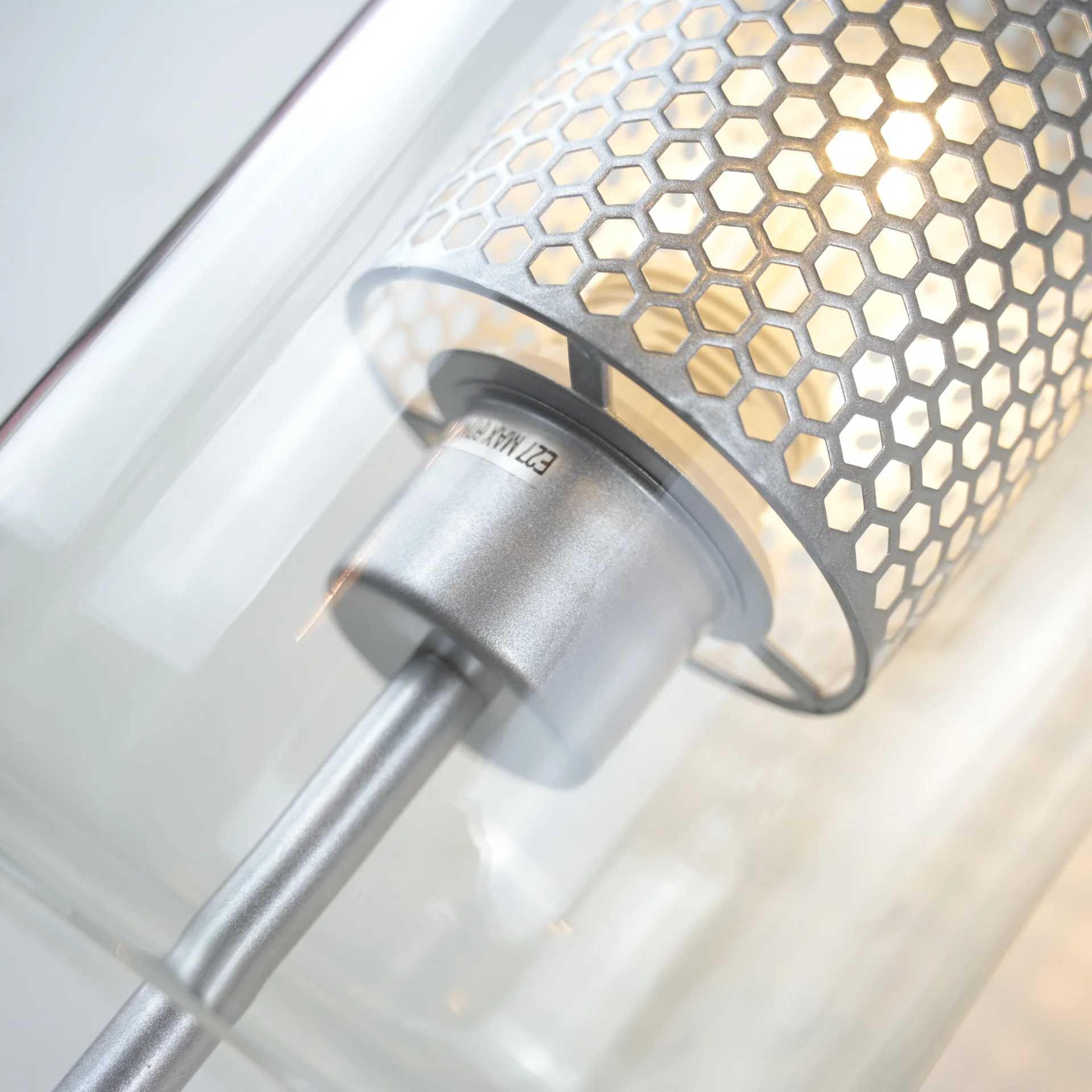 Настенный светильник CATCH WALL cylinder L78 stell - миниатюра 5