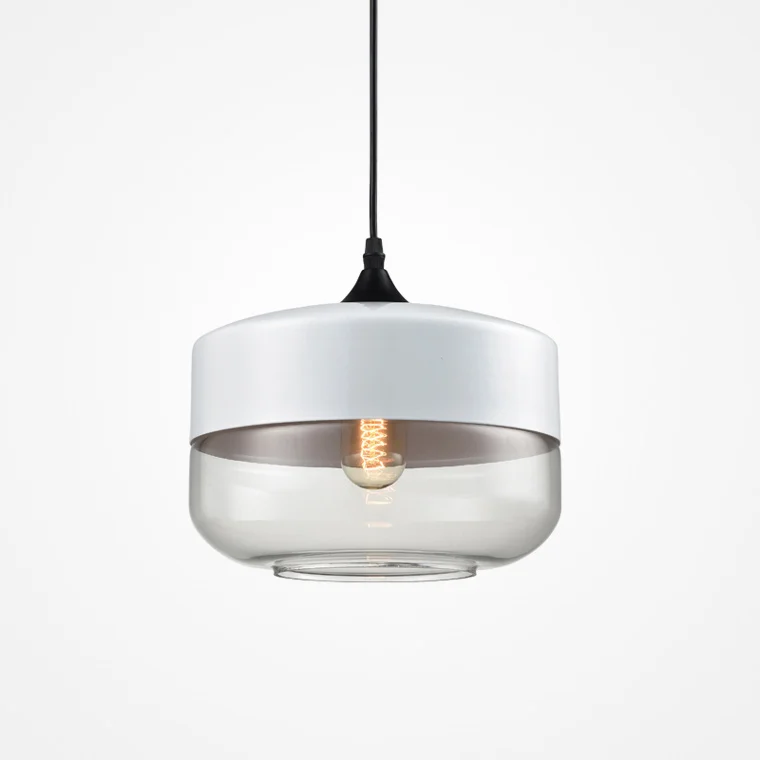 Подвесной светильник NORD D D25 White/Transparent - изображение 1